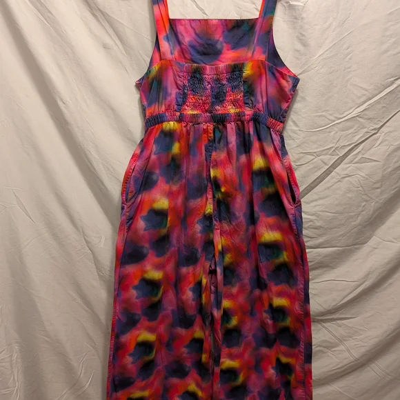 Lucy & Yak Digital Blur Tye Dye Jumpsuit - Picture 3 of 3